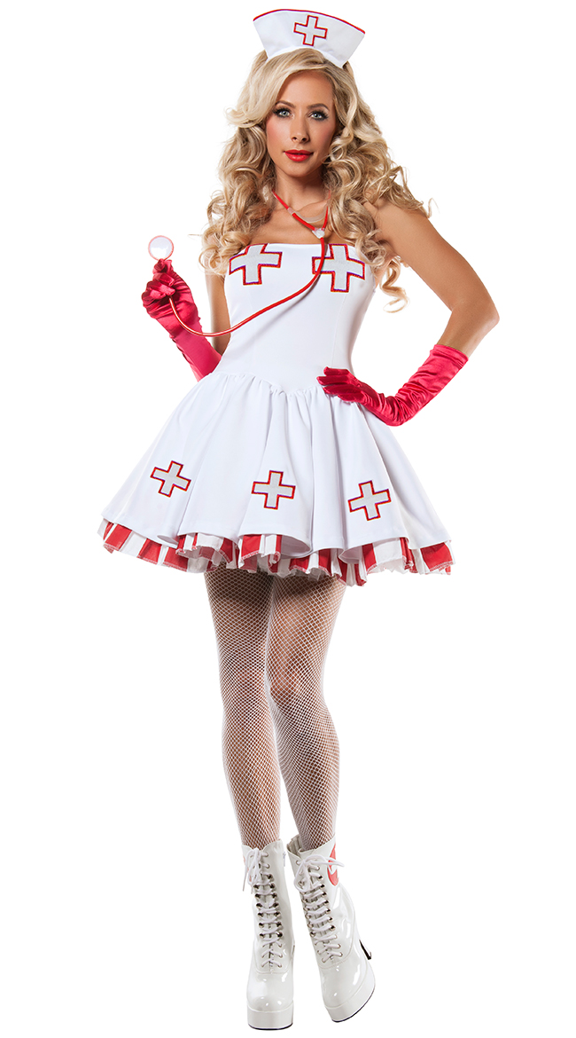 F1609 Nurse Nightingale Costume